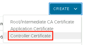 Create a new Controller Certificate